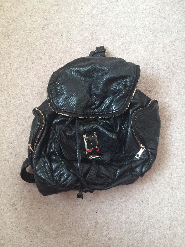 ladies backpack river island